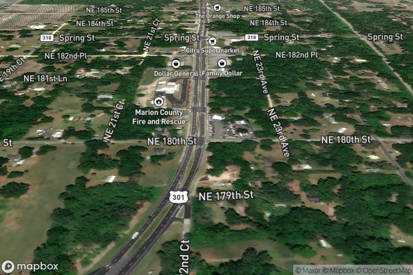 carpet repair and patching in Citra FL 32113 - Aerial View