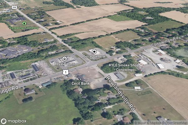 carpet repair and patching in Conowingo MD 21918 - Aerial View