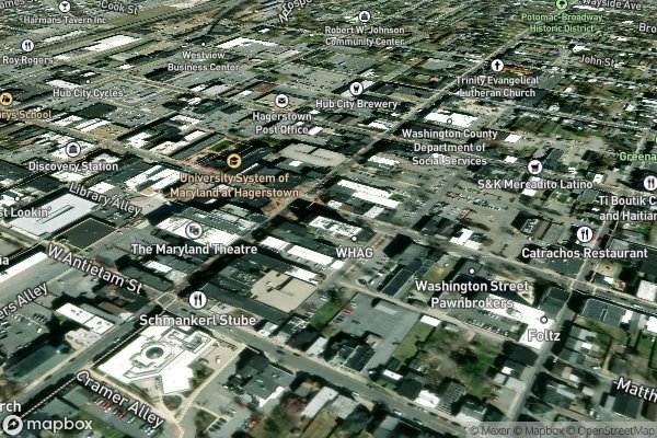 carpet repair and patching in Hagerstown MD 21742 - Aerial View