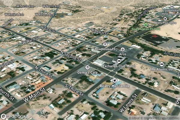 carpet repair and patching in Beatty NV 89003 - Aerial View