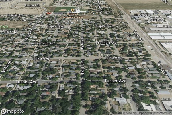 carpet repair and patching in Berthoud CO 80513 - Aerial View