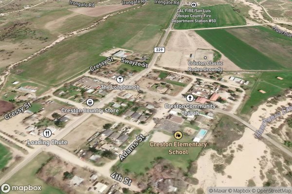 carpet repair and patching in Creston CA 93432 - Aerial View