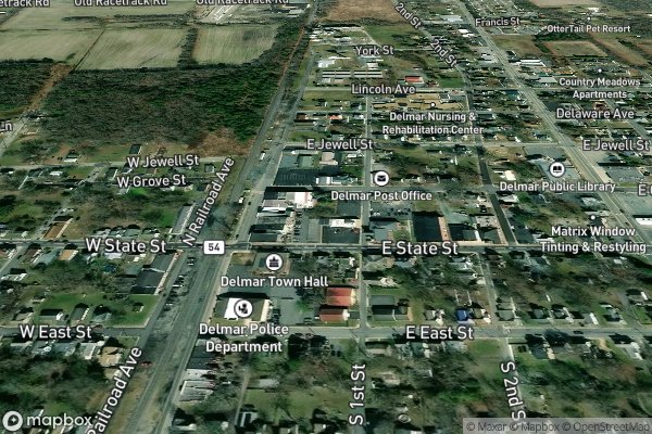 carpet repair and patching in Delmar DE 19940 - Aerial View