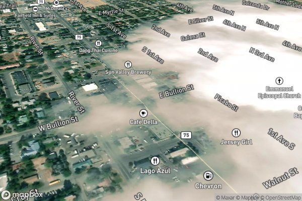 carpet repair and patching in Hailey ID 83333 - Aerial View