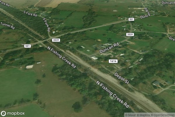 carpet repair and patching in Kings Mountain KY 40442 - Aerial View