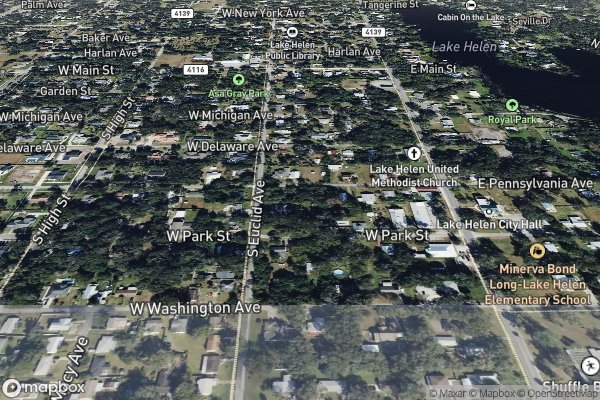 carpet repair and patching in Lake Helen FL 32744 - Aerial View