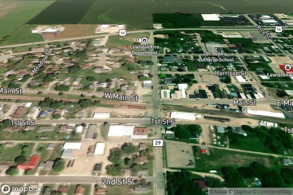 carpet repair and patching in Lewiston MN 55952 - Aerial View