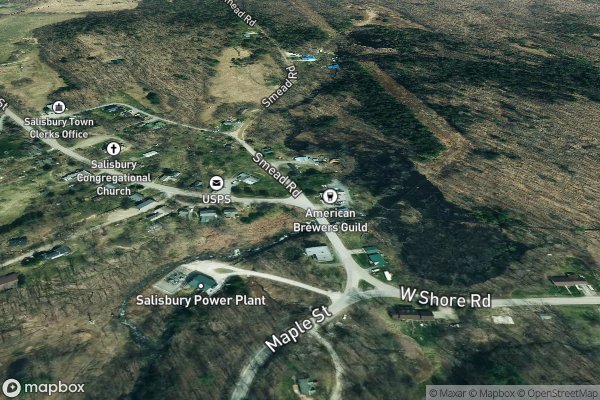 carpet repair and patching in Salisbury VT 05769 - Aerial View