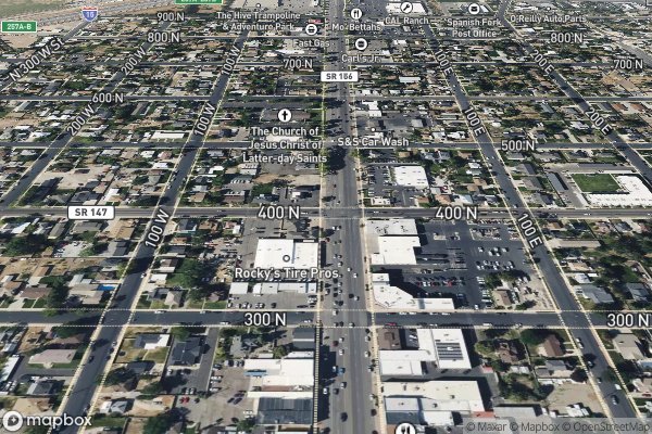 carpet repair and patching in Spanish Fork UT 84660 - Aerial View