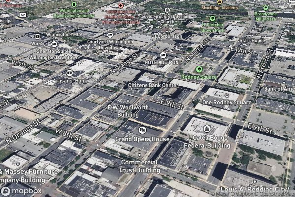 carpet repair and patching in Wilmington DE 19805 - Aerial View